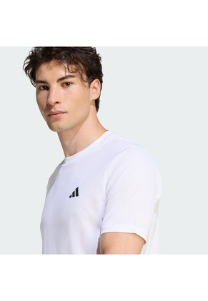 Camiseta Entrenamiento Blanca Adidas Workout Essentials Base Hombre
