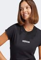 Camiseta Negro-Blanco adidas Sportswear W Lin Sj T de adidas Performance