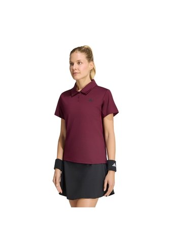 Camiseta Tenis Vinotinta Adidas Polo Climacool Mujer adidas Performance