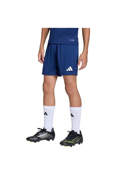 Shorts Fútbol Azul Adidas Entrada26 Niños