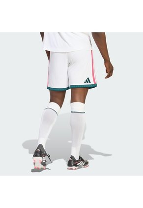 Shorts Fútbol Blanco Adidas Locales Real Madrid 26/27 Hombre