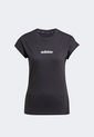 Camiseta Negro-Blanco adidas Sportswear W Lin Sj T de adidas Performance