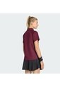 Camiseta Tenis Vinotinta Adidas Polo Climacool Mujer de adidas Performance