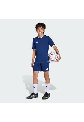 Shorts Fútbol Azul Adidas Entrada26 Niños