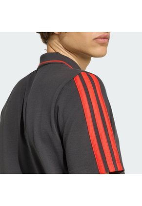 Camiseta Negra Adidas Polo DNA Audi Revolut F1 Team Hombre