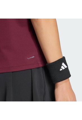 Camiseta Tenis Vinotinta Adidas Polo Climacool Mujer
