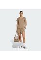 Shorts Entrenamiento Beige Adidas Workout Essentials 2 En 1 Mujer de adidas Performance