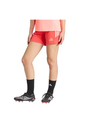 Shorts Fútbol Rojo Adidas Tiro 26 League Mujer