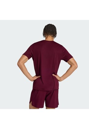 Camiseta Running Vinotinta Adidas Adi365 Essentials Hombre