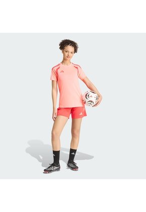 Shorts Fútbol Rojo Adidas Tiro 26 League Mujer