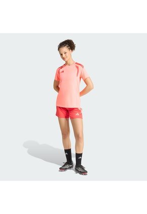 Shorts Fútbol Rojo Adidas Tiro 26 League Mujer