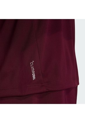 Camiseta Running Vinotinta Adidas Adi365 Essentials Hombre