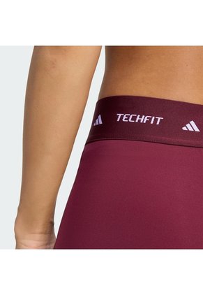 Licra Entrenamiento Vinotinta Adidas 7/8 Techfit Mujer