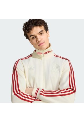 Chaqueta Fútbol Blanca Adidas River Plate 125 Aniversario Hombre