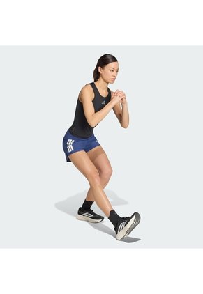 Shorts Running Azul Adidas Adi365 2I1 Sh W Mujer