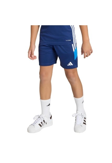 Shorts Fútbol Azul Adidas Tiro Es Sho Y Niños