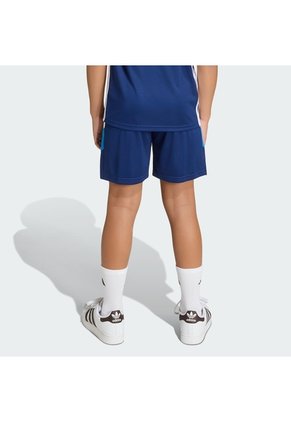 Shorts Fútbol Azul Adidas Tiro Es Sho Y Niños
