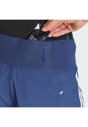 Shorts Running Azul Adidas Adi365 2I1 Sh W Mujer
