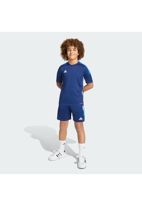 Shorts Fútbol Azul Adidas Tiro Es Sho Y Niños