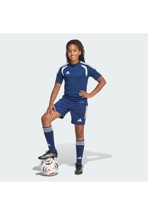 Shorts Fútbol Azul Adidas Tiro26 League Niños