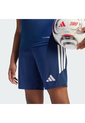 Shorts Fútbol Azul Adidas Tiro26 League Niños