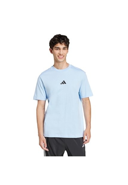 Camiseta Azul Adidas Jersey Essentials Hombre
