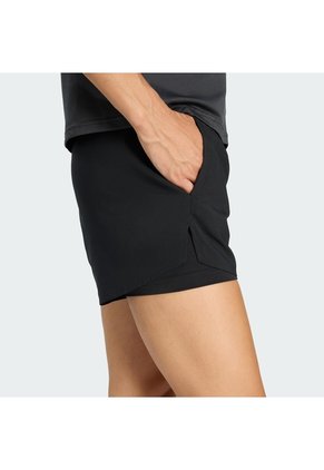 Shorts Entrenamiento Negro Adidas Workout Essentials 2 En 1 Mujer