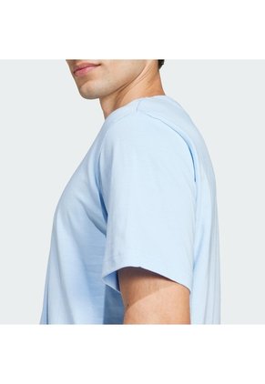 Camiseta Azul Adidas Jersey Essentials Hombre