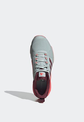 Tenis Training Gris-Coral-Vinotinto adidas Performance Dropset 2