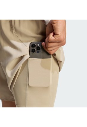 Shorts Running Café Adidas Adi365 Essentials 2 En 1 Hombre
