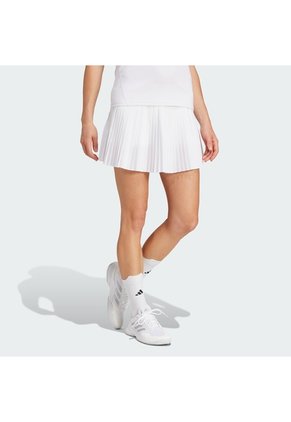 Falda Tenis Blanca Adidas Club Pleated Mujer