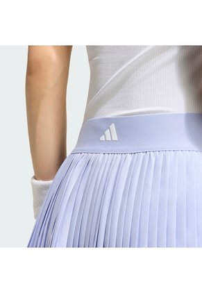 Falda Tenis Morada Adidas Club Plisada Mujer