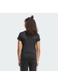 Camiseta Negra Adidas Essentials Niñas de adidas Performance