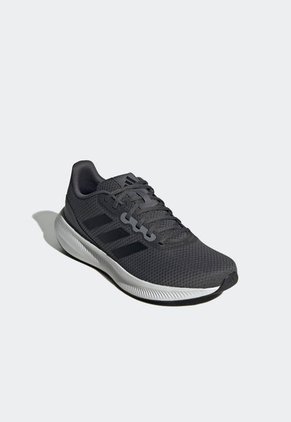 Tenis Running Gris-Negro-Blanco adidas Performance Runfalcon 3