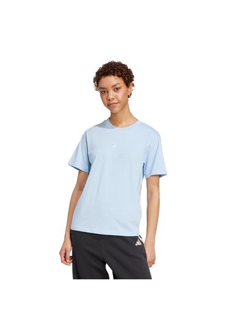 Camiseta Azul Adidas Essentials Mujer adidas Performance