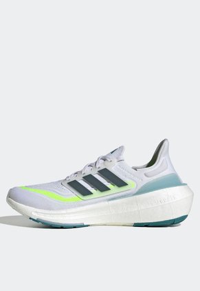 Tenis Running Gris-Blanco-Amarillo Neón adidas Performance Ultraboost Light 23