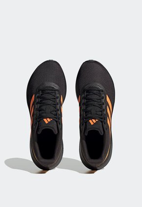 Tenis Running Negro-Amarillo-Naranja Neón adidas Performance Runfalcon 2.0