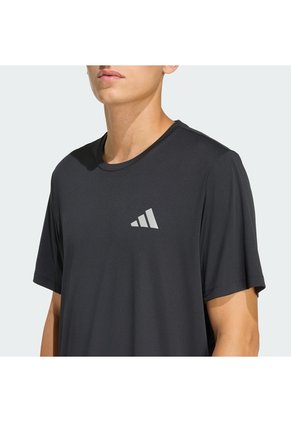 Camiseta Running Negra Adidas Adi365 Essentials Hombre