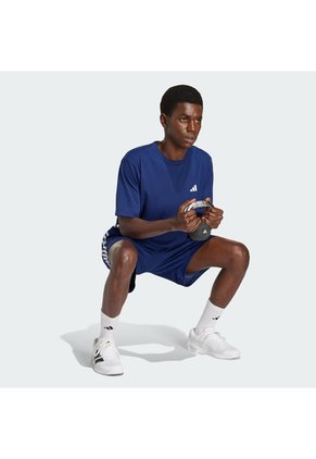 Shorts Entrenamiento Azul Adidas Workout Essentials Base Hombre