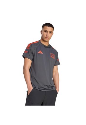 Camiseta Negra Adidas Mecánicos Audi Revolut F1 Team Hombre