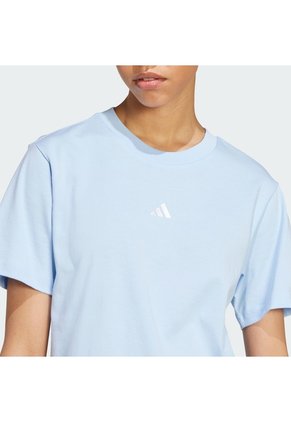 Camiseta Azul Adidas Essentials Mujer