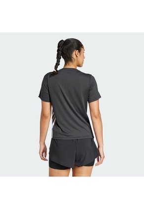 Camiseta Entrenamiento Negra Adidas Train Essentials 3 Tiras Mujer