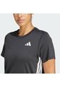 Camiseta Entrenamiento Negra Adidas Train Essentials 3 Tiras Mujer de adidas Performance