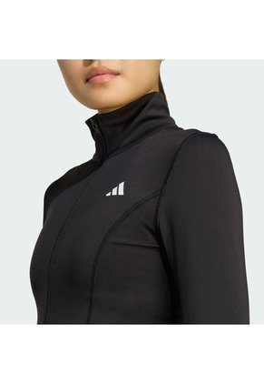 Chaqueta Entrenamiento Negra Adidas Optime Essentials Mujer