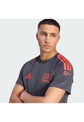 Camiseta Negra Adidas Mecánicos Audi Revolut F1 Team Hombre
