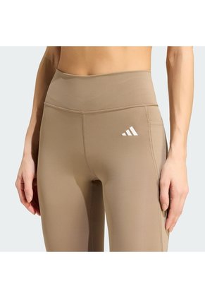 Licra Entrenamiento Beige Adidas Optimé Essentials Mujer