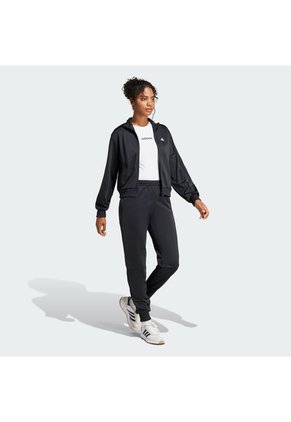 Conjunto Negro Adidas Essentials Feel Cozy Mujer