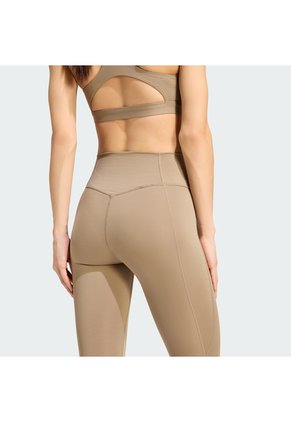 Licra Entrenamiento Beige Adidas Optimé Essentials Mujer