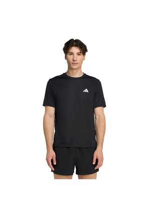 Camiseta Entrenamiento Negra Adidas Workout Essentials Capa Base Hombre