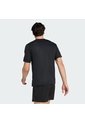 Camiseta Entrenamiento Negra Adidas Workout Essentials Capa Base Hombre de adidas Performance